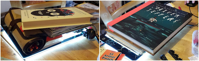 Whoopidooings: Carmen Wing - Experiments with Cyanotype Using a Light Box