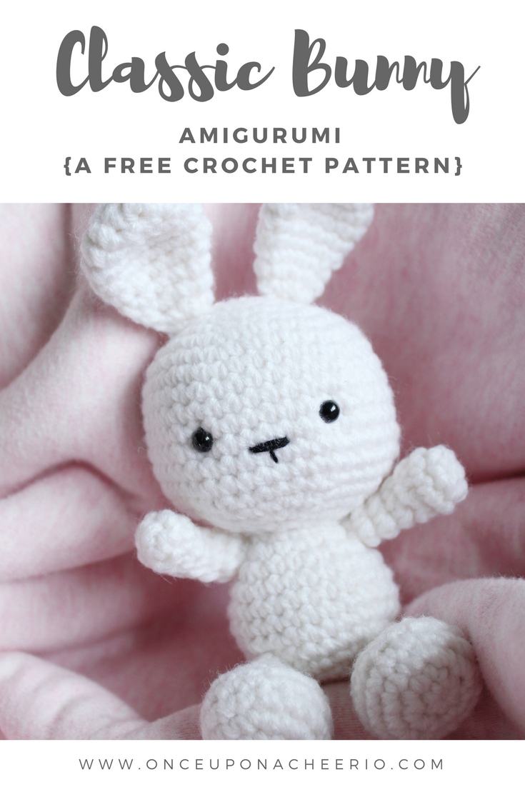 Classic Amigurumi Bunny Free Crochet Pattern Classic Amigurumi Bunny Free Crochet Pattern