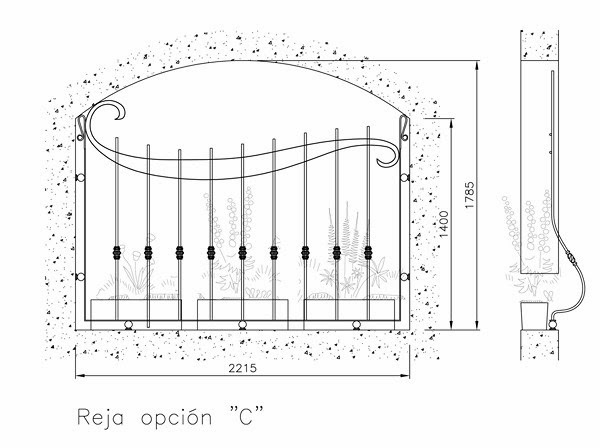 Diseños de rejas de forja con motivos originales y distintos