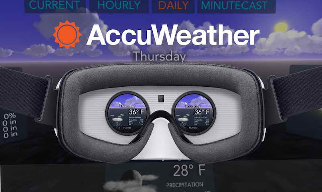 Aplikasi Virtual Reality AccuWeather Aplikasi Virtual Reality