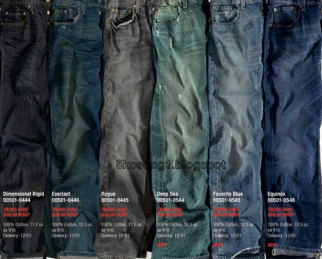 Какие есть цвета джинсов - 84 фото