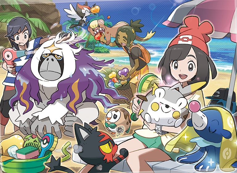 Pokémon Sun & Moon, revelado visual novo dos personagens