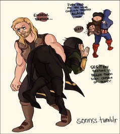 The Avengers Loki vs Tony Stark