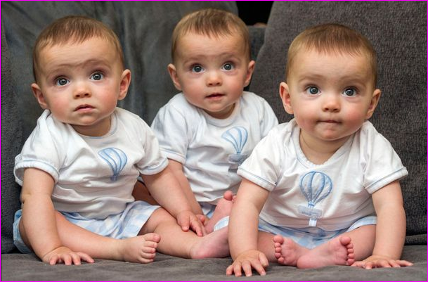 Meet the Adorable Triplet Sisters with Matching Blonde Hair - wide 3