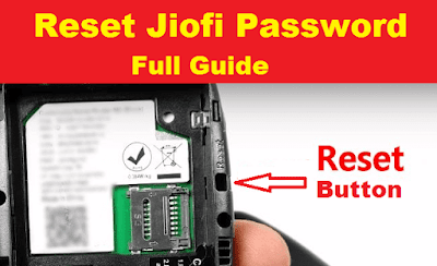 How to Reset Jiofi Password