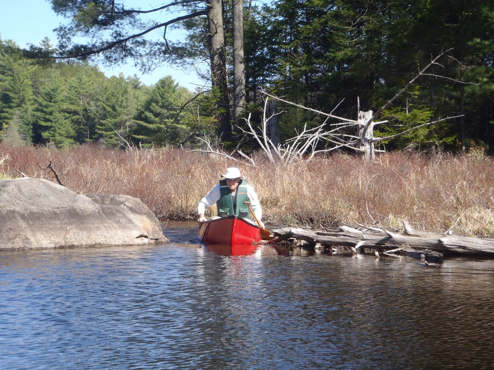 FLOODWOOD PONDS & FISH CREEK canoeing, hiking and camping