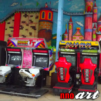 nnoart: Joyland Game Zone di Taman Rekreasi Sengkaling