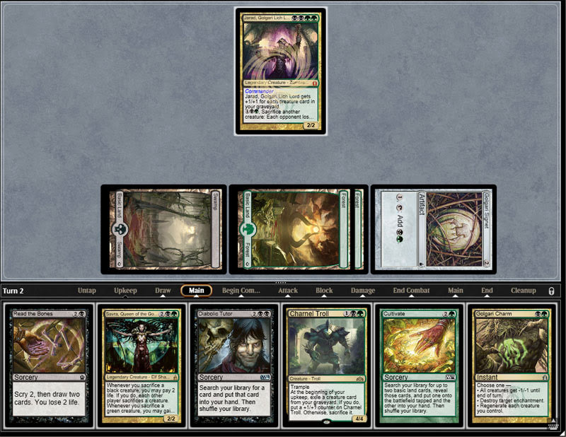 Magic the Gathering Adventures Ravnica Golgari Guild Kit expanded to Commander Jarad Part 1