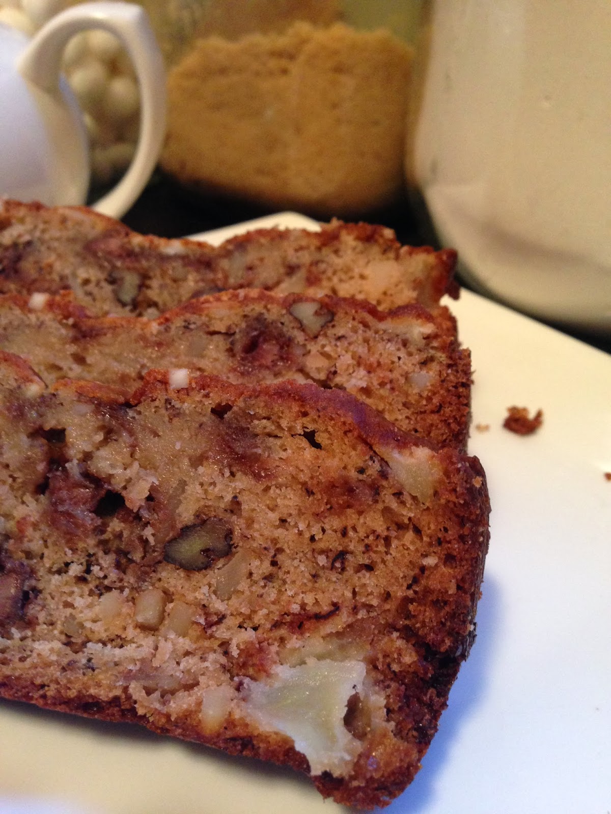 Running to Bake Apple & Banana Kitchen Sink Bread