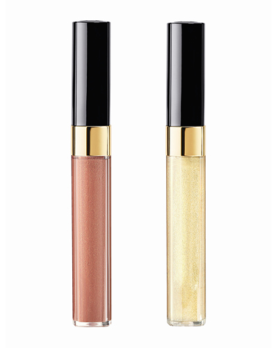 Chanel Блясък с искрящ ефект в златно и бежово