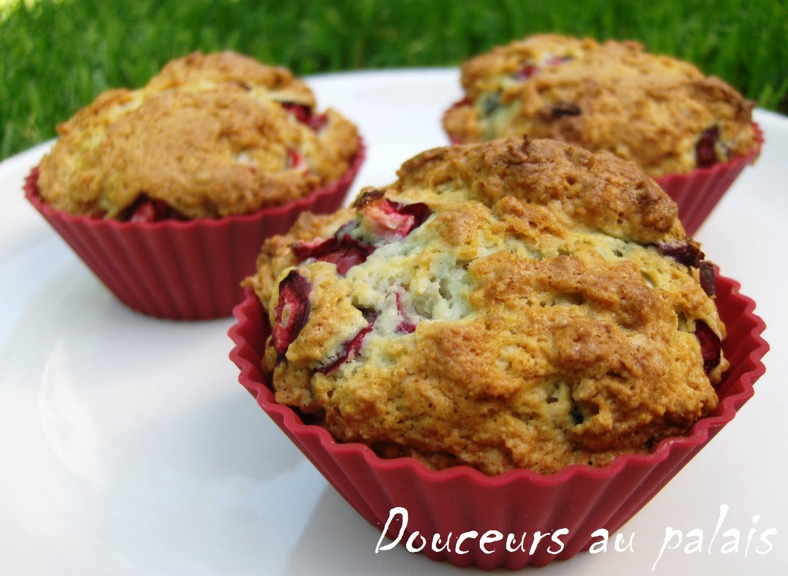 Muffins citroncanneberges