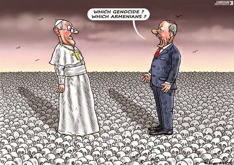 CLAUDE EL KHAL: The Armenian Genocide in 10 Cartoons