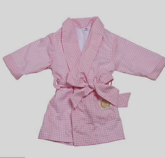 The Pink Giraffe New Monogrammed Robes for Children!