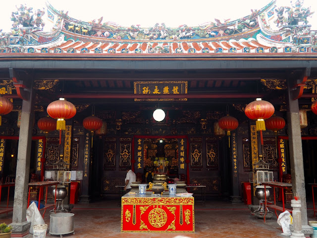 Chinese temple on Harmony Street, Melaka, Malaysia