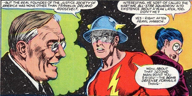Image result for Justice Society of America FDR