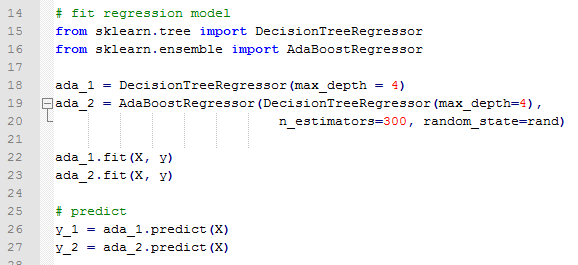 Valence Analytics: Python: Regression with AdaBoost