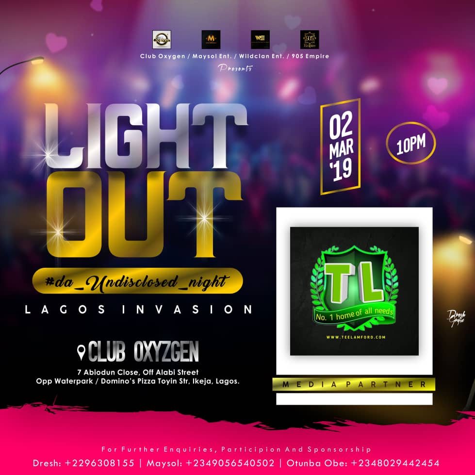 LIGHT OUT – Da Undisclosed Night Teelamford light_out_da_undisclosed_night_teelamford