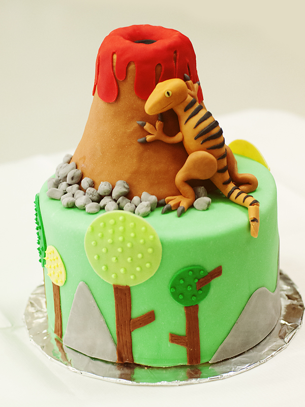 The Cake Market Utah Raptor Cake