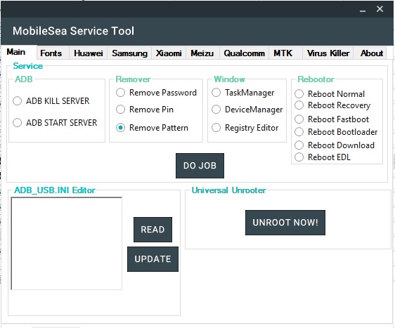 MobileSea Service Tool Free Download