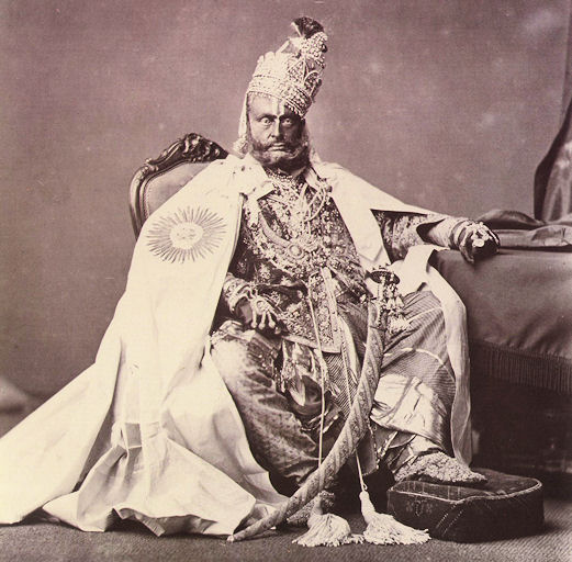 Maharaja of Rewa (Now in Madhya Pradesh) - 1877