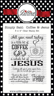  Simply Said: Coffee & Jesus Stamp Set