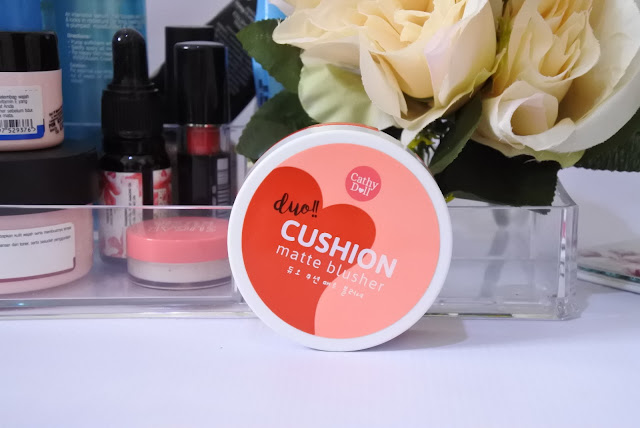 Cathy Doll Duo Cushion Matte Blusher – 05 Red