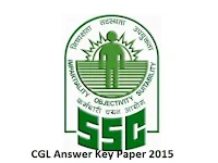 SSC CGL Tire 1 Answer Key 2015 Question Paper