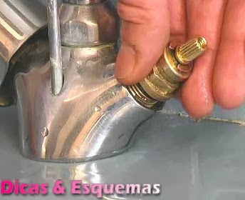 Arthur Pasture Unexpected Dicas & esquemas.: Como reparar uma torneira que pinga, substituição do  vedante passo a passo .