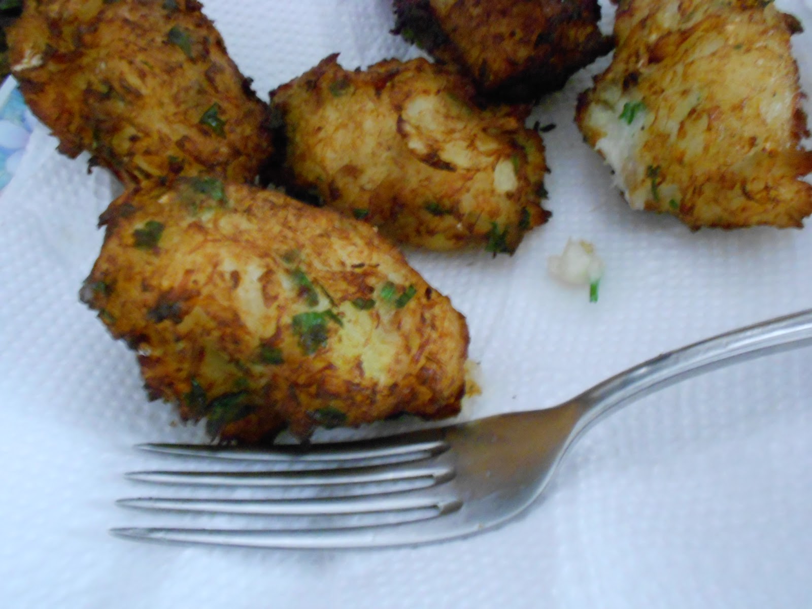 Receita de bolinhos de bacalhau Receitinhas e Viagens