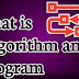 What is the defination of algorithm and program
