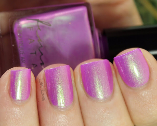 Femme Fatale Cosmetics Love's Wound nail polish Swatches & Review