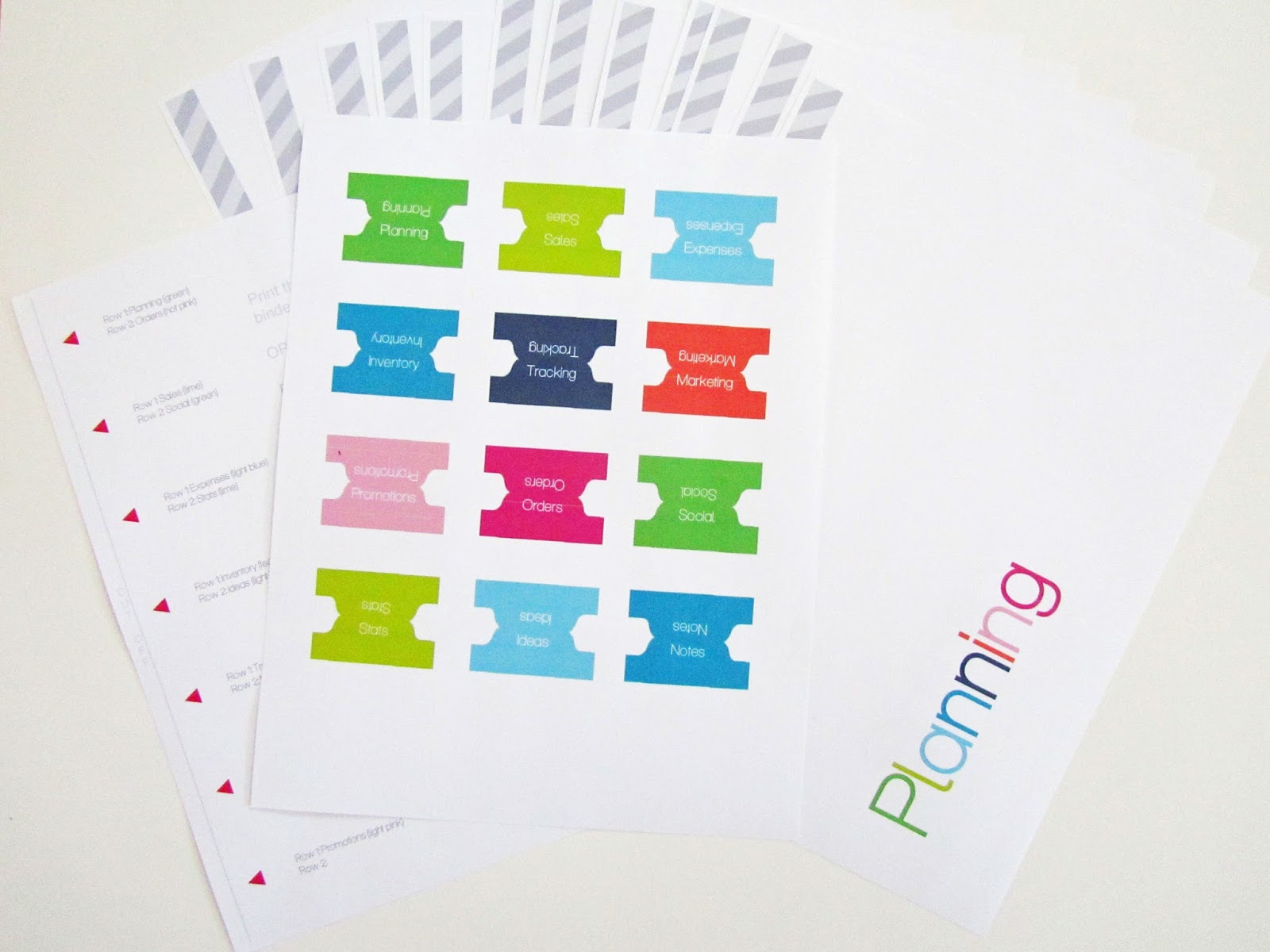 Clean Life And Home Free Printable Divider Tabs Pages For Your 