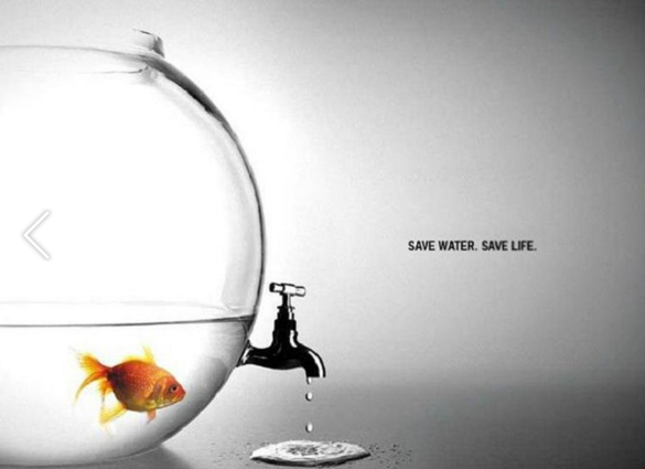 Save water. Save life