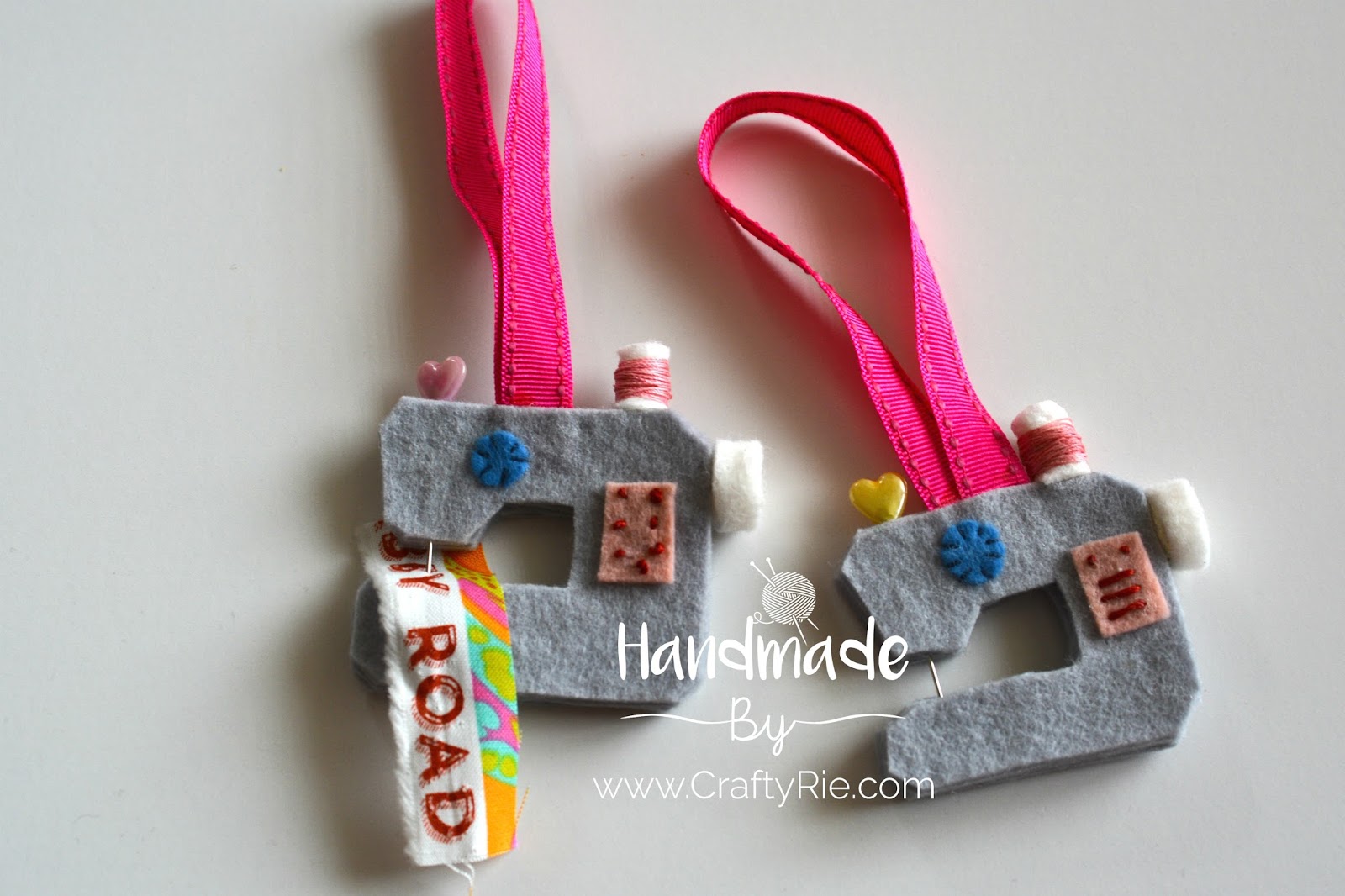 CraftyRie Sewing Machine Ornaments
