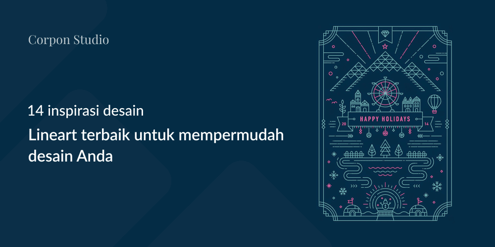 Inspirasi Desain Line Art Inspirasi desain line art