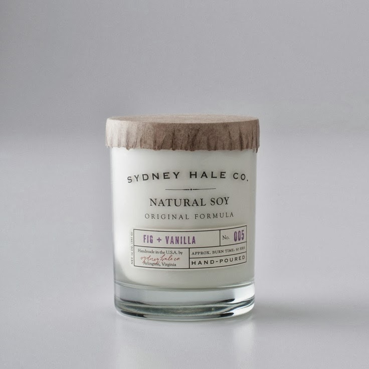Bunjupun บรรจุภัณฑ์ขวดแก้วสวยๆจาก Sydney hale Co. Natural Soy