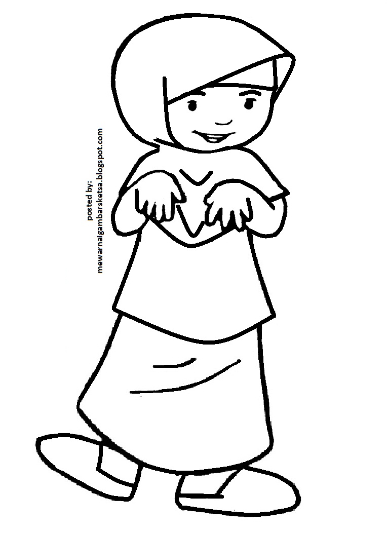Mewarnai Gambar Sketsa Kartun Mewarnai Gambar Sketsa Kartun