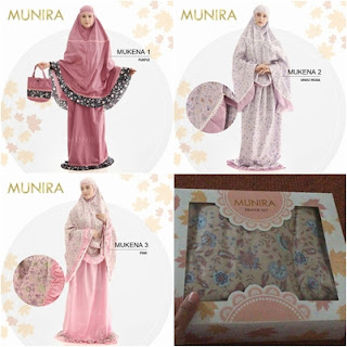 Koleksi terbaru Mukena Munira 01-03