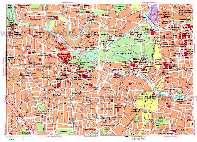 Berlin city map