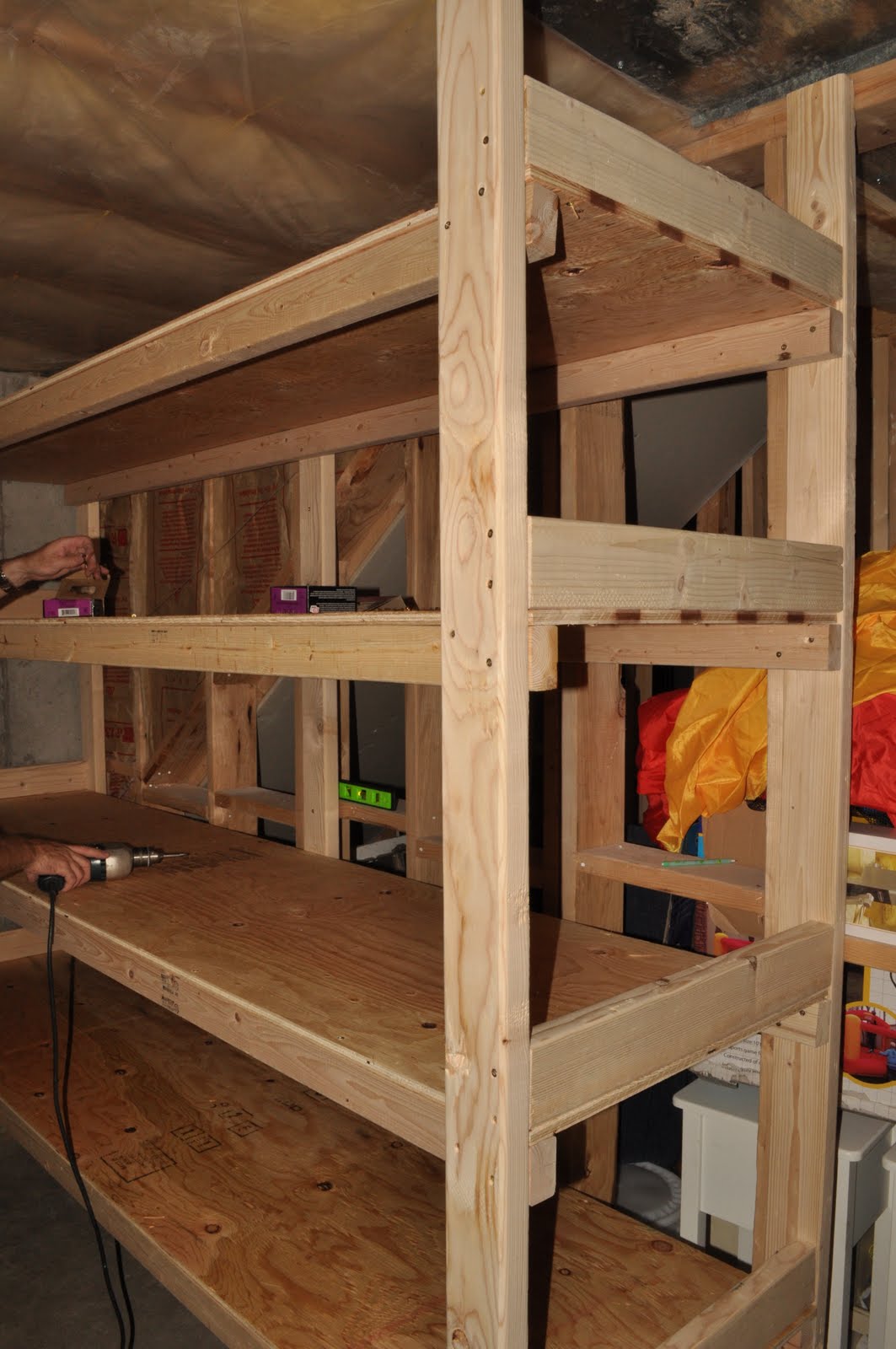 Tenney Family Food Storage Shelves