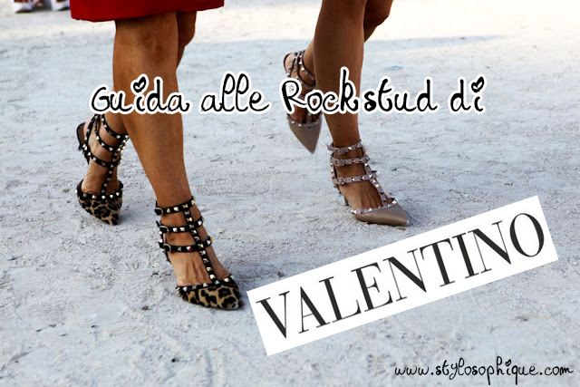 scarpe rockstud valentino