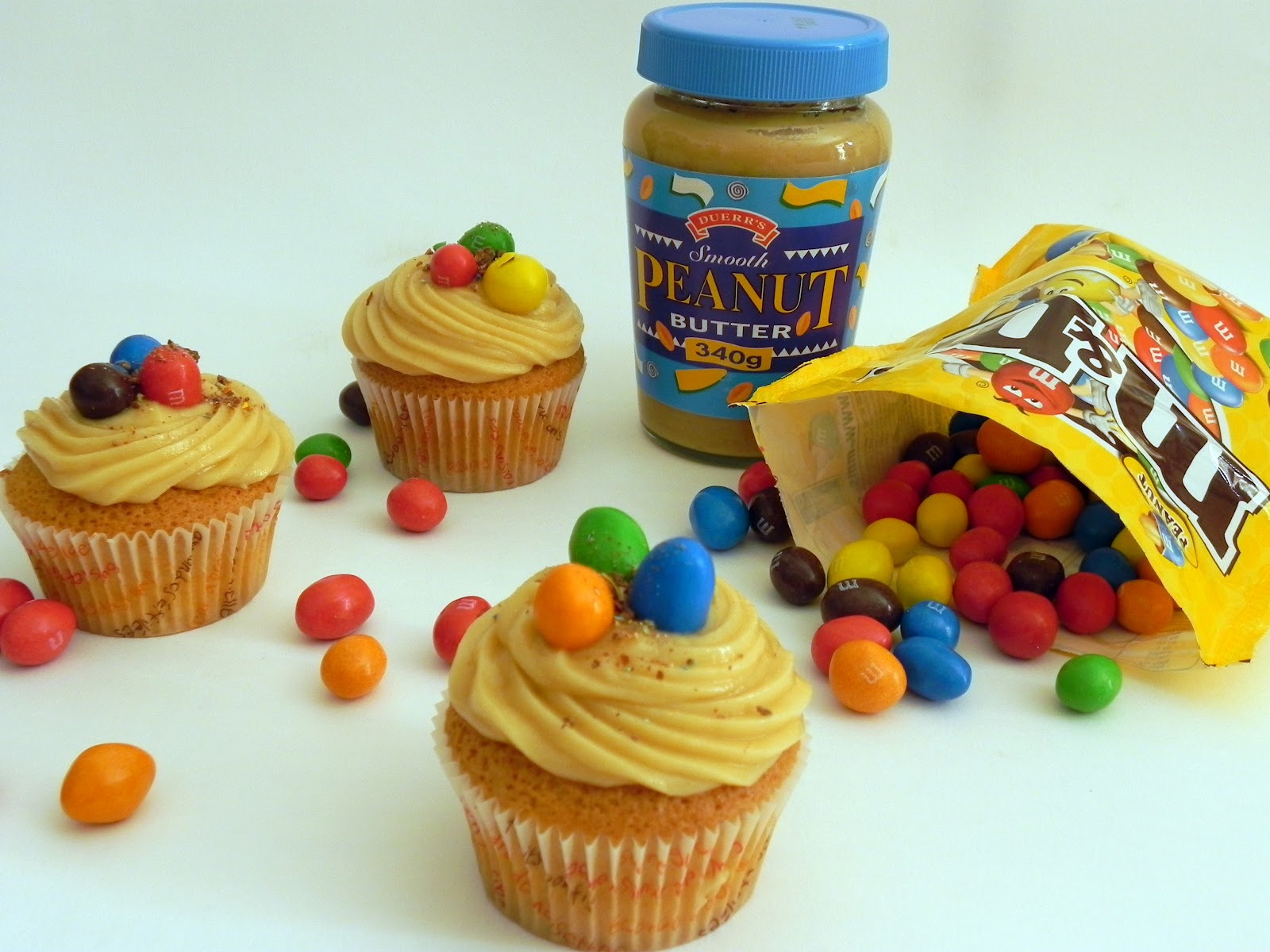 entre mets et délices Cupcakes au beurre de cacahuète