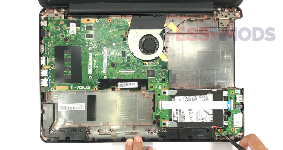 Как разобрать ноутбук asus x554l