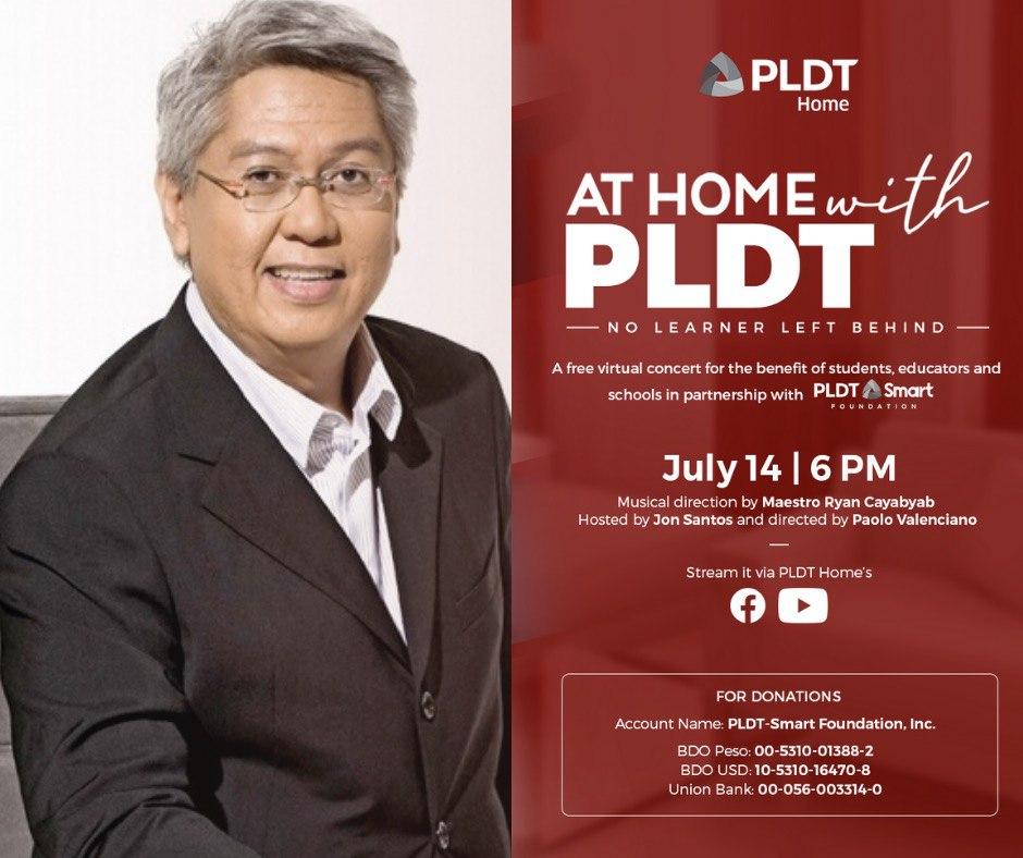 National Artist Ryan Cayabyab Leads a Free Virtual Concert with OPM Artists on July 14, 2020