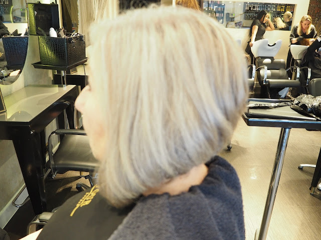 Four London, My hair before