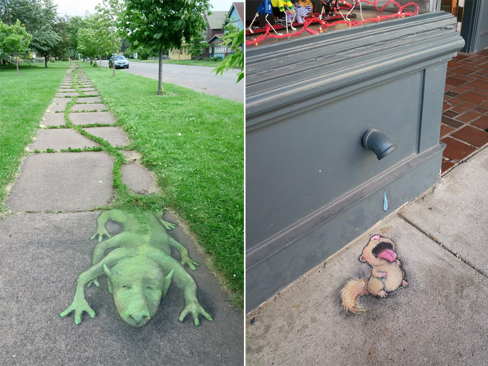 Ana Maygon El street art de David Zinn
