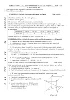 Subiecte evaluare nationala 2017 - matematica simulare Olt