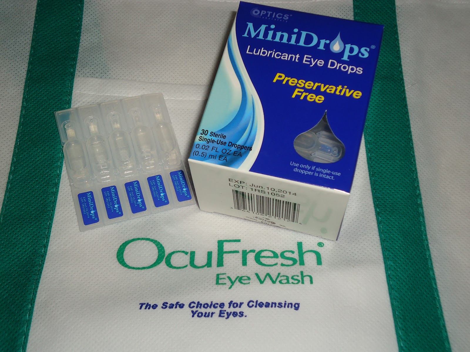 Fishful Thinking Optics Lab maker of OcuFresh Eye Care Tote Giveaway