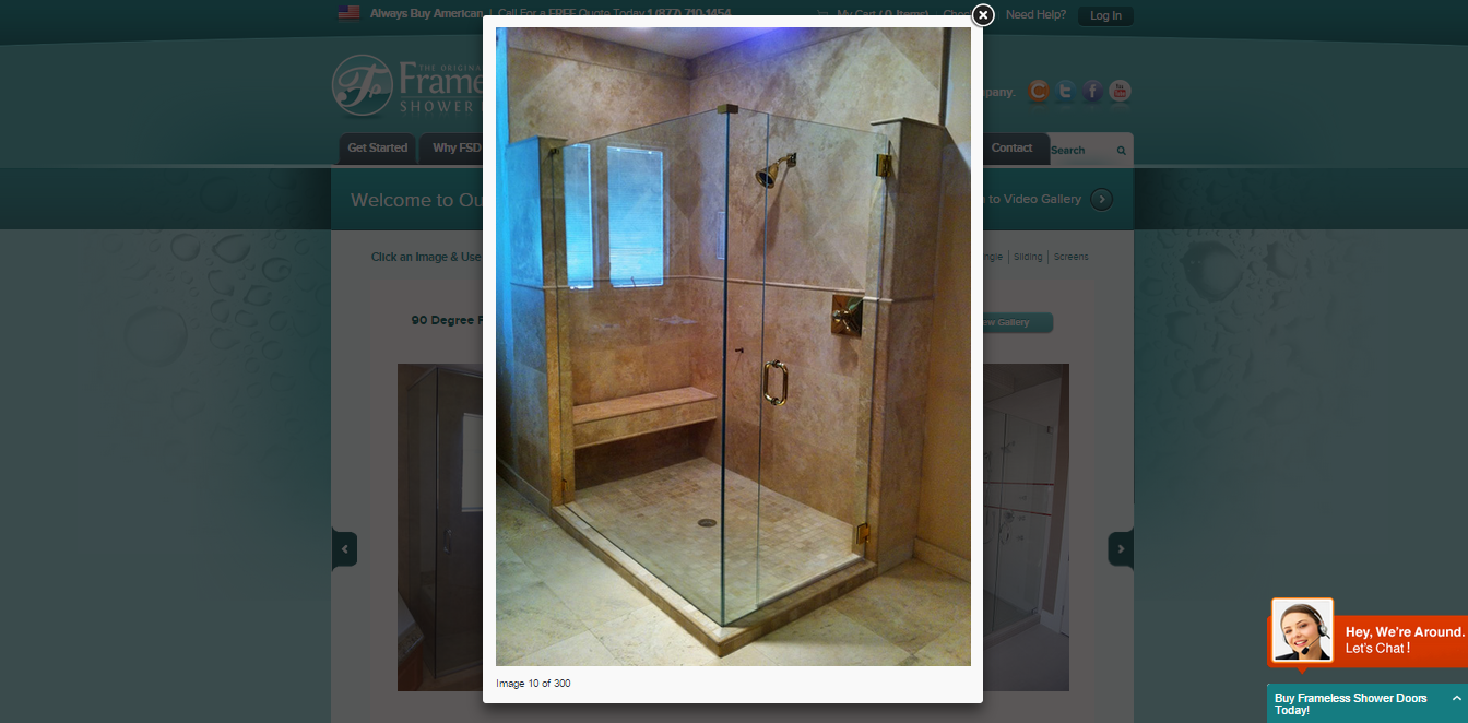 The Original Frameless Shower Doors®