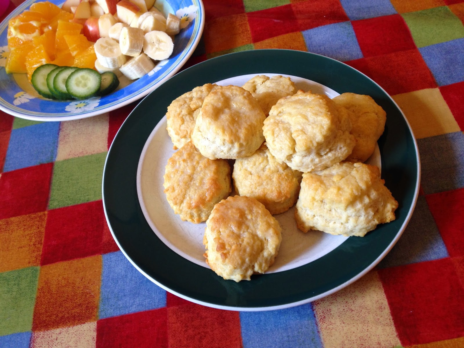 homemade American biscuits